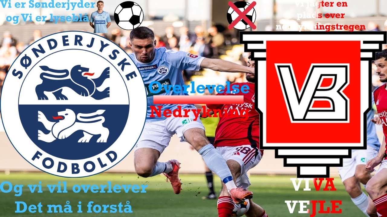 Vejle kan for første gang i sæsonen rykke over nedrykningsstregen ⚽️