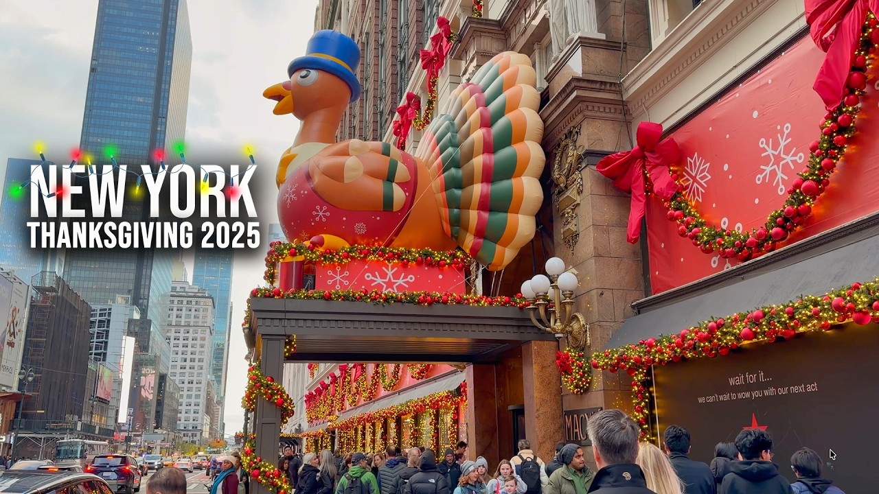 NYC Parade Prep & Walk to Radio City 2025 🎥