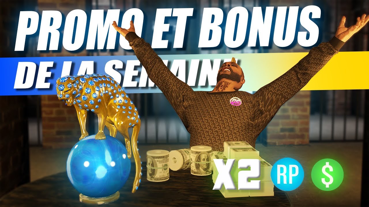Préparez vous !! PROMO ET BONUS DE LA SEMAINE GTA ONLINE