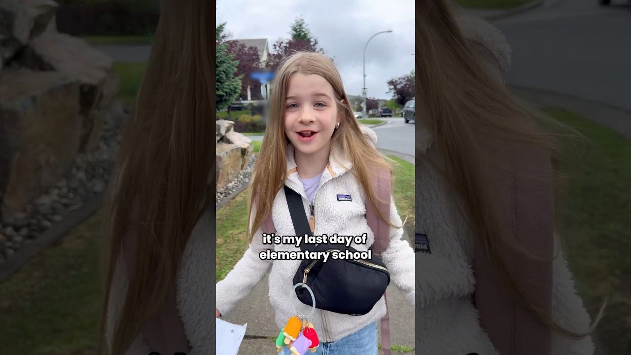 Last Day of Elementary School: Vivien's Graduation