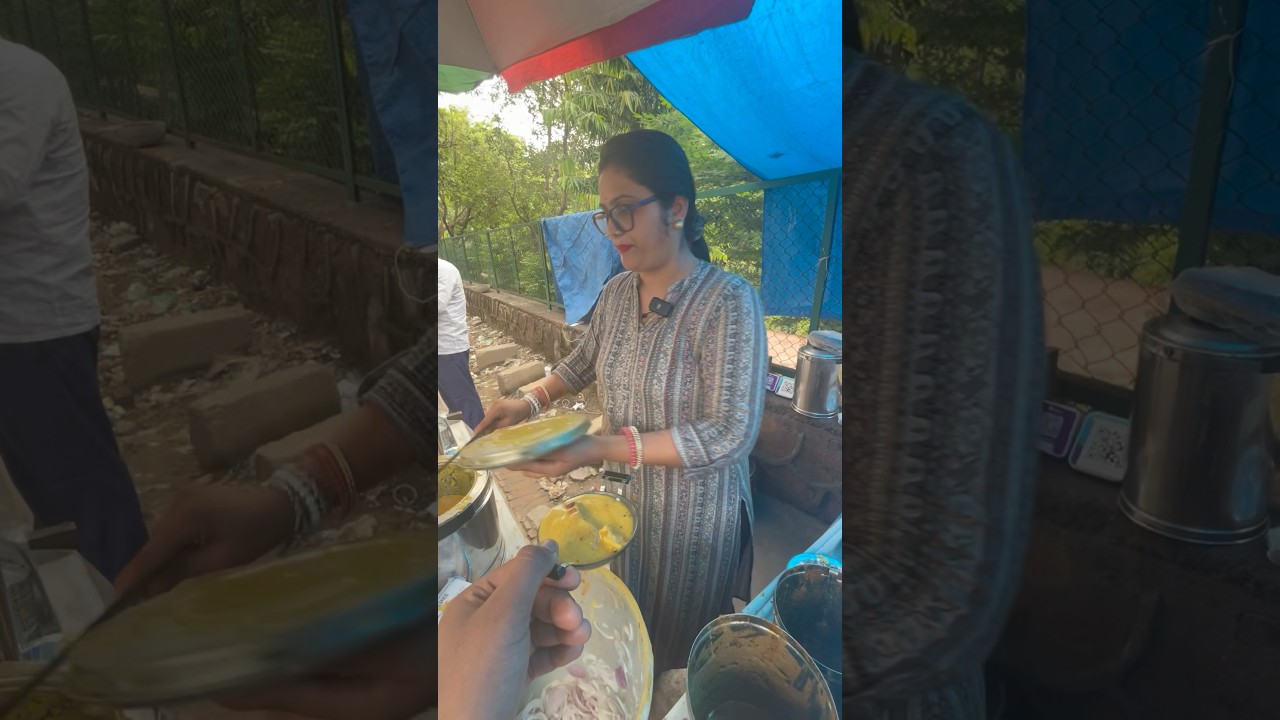 स्वादिष्ट कढ़ाई में भरकर परोसें कड़ी ❤️ | ट्रेंडिंग स्ट्रीट फूड रील्स