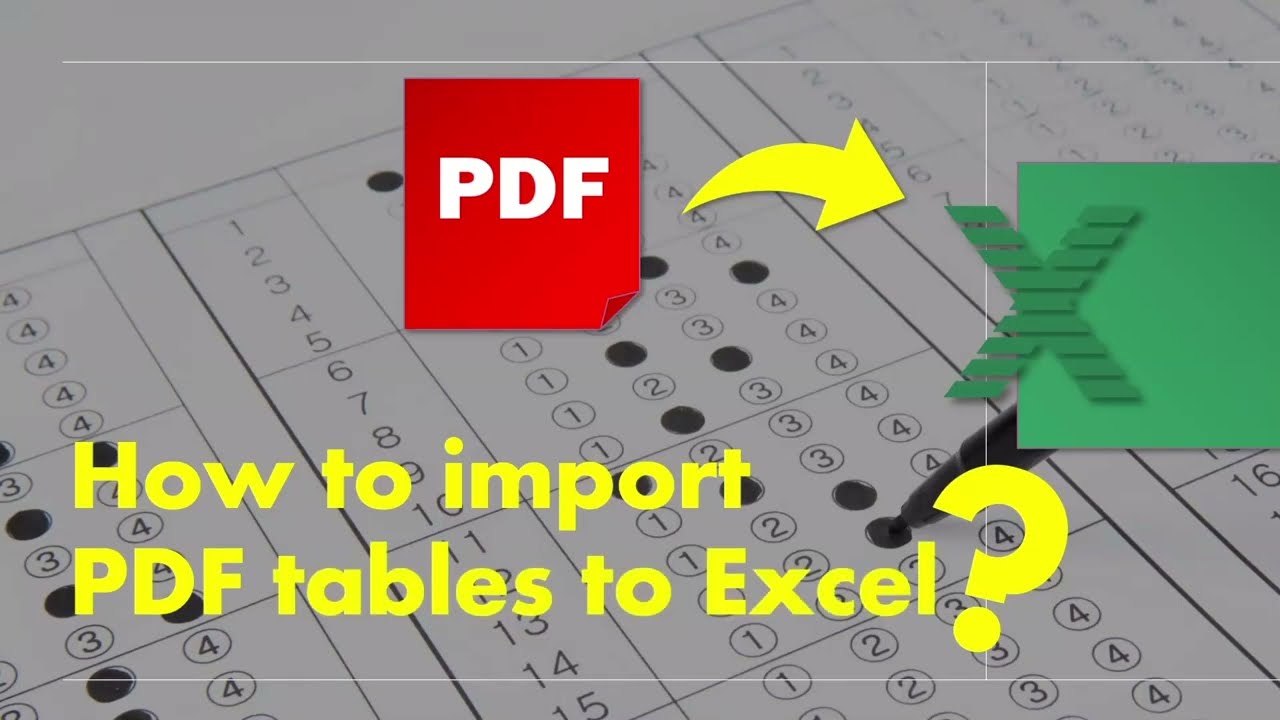 Easily Convert PDF Tables to Excel Without Losing Formatting 📊