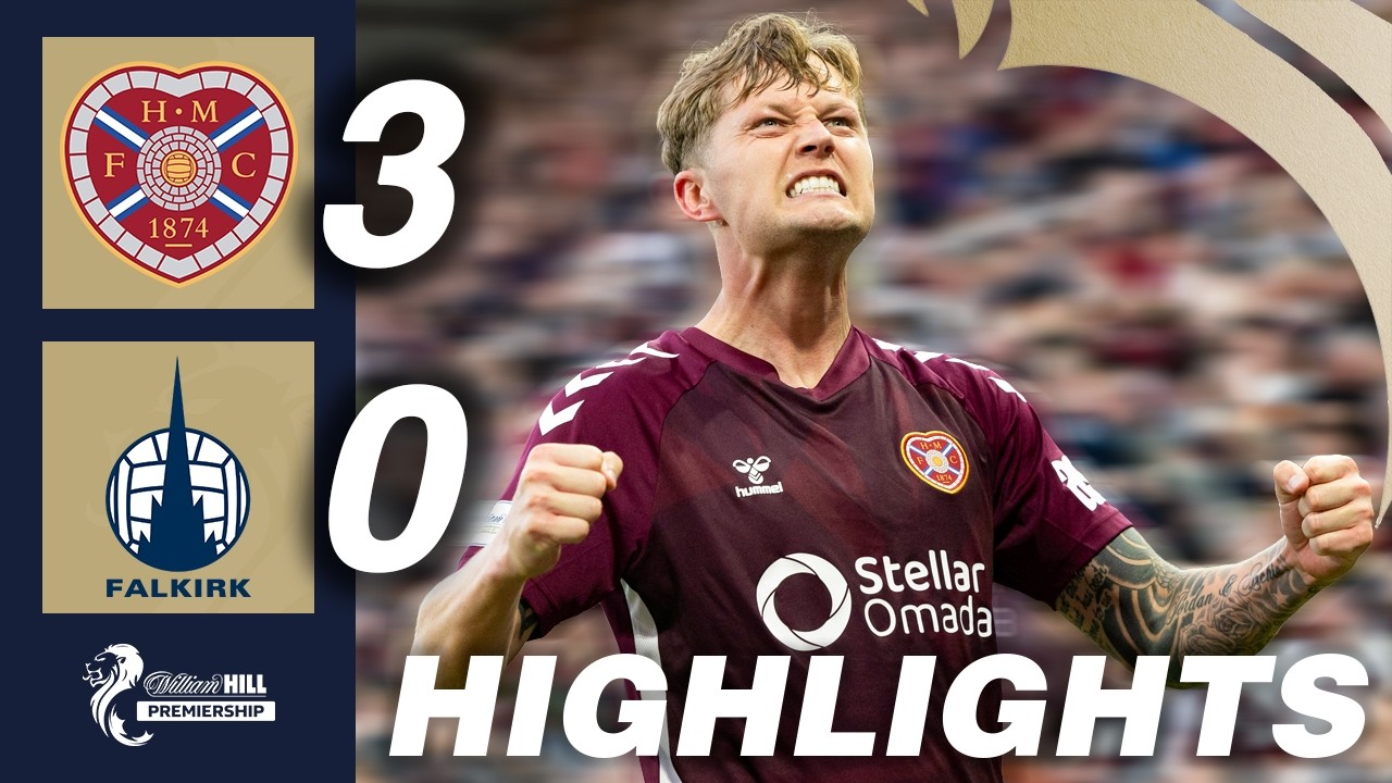 Heart of Midlothian 3-0 Falkirk | HIGHLIGHTS | William Hill Premiership