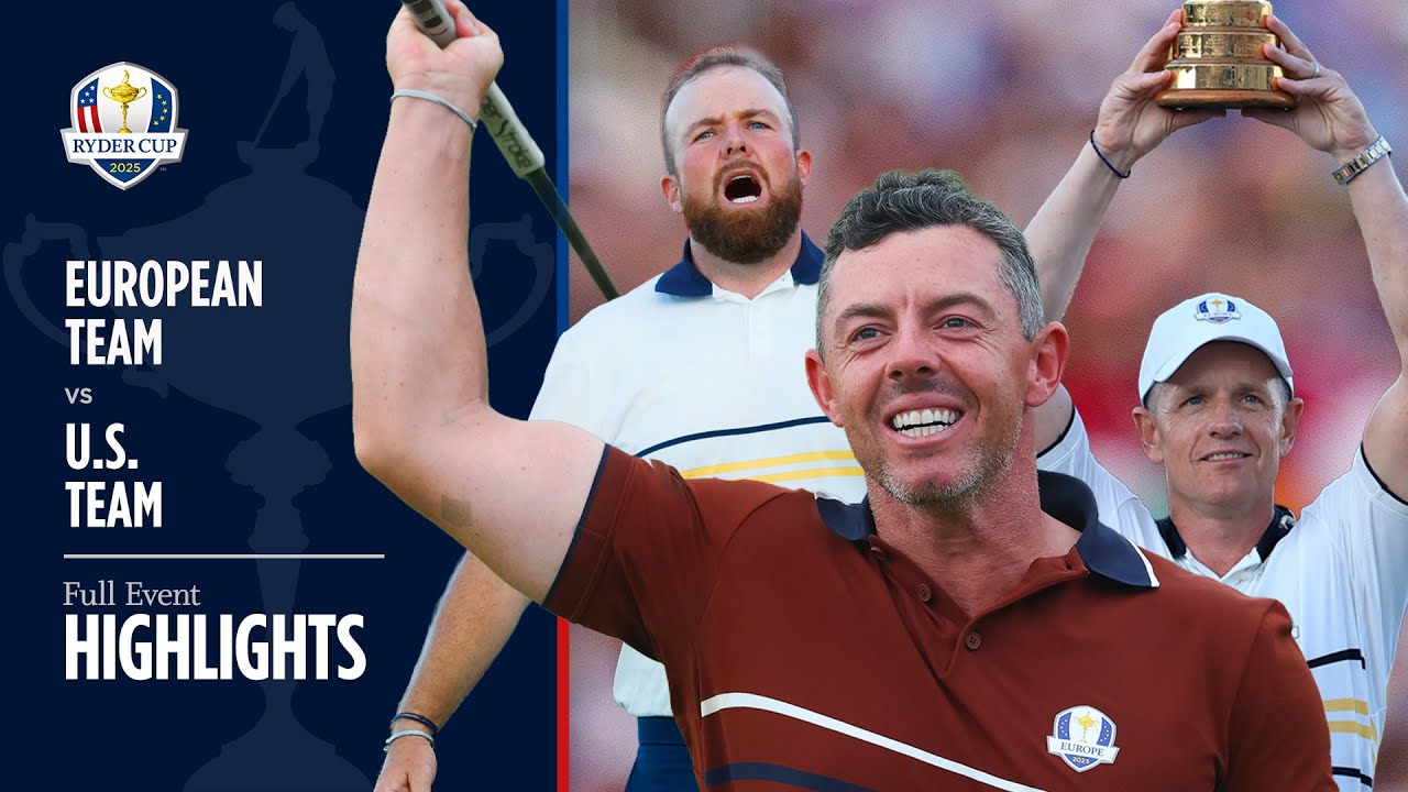 2025 Ryder Cup Full Event Highlights at Bethpage Black