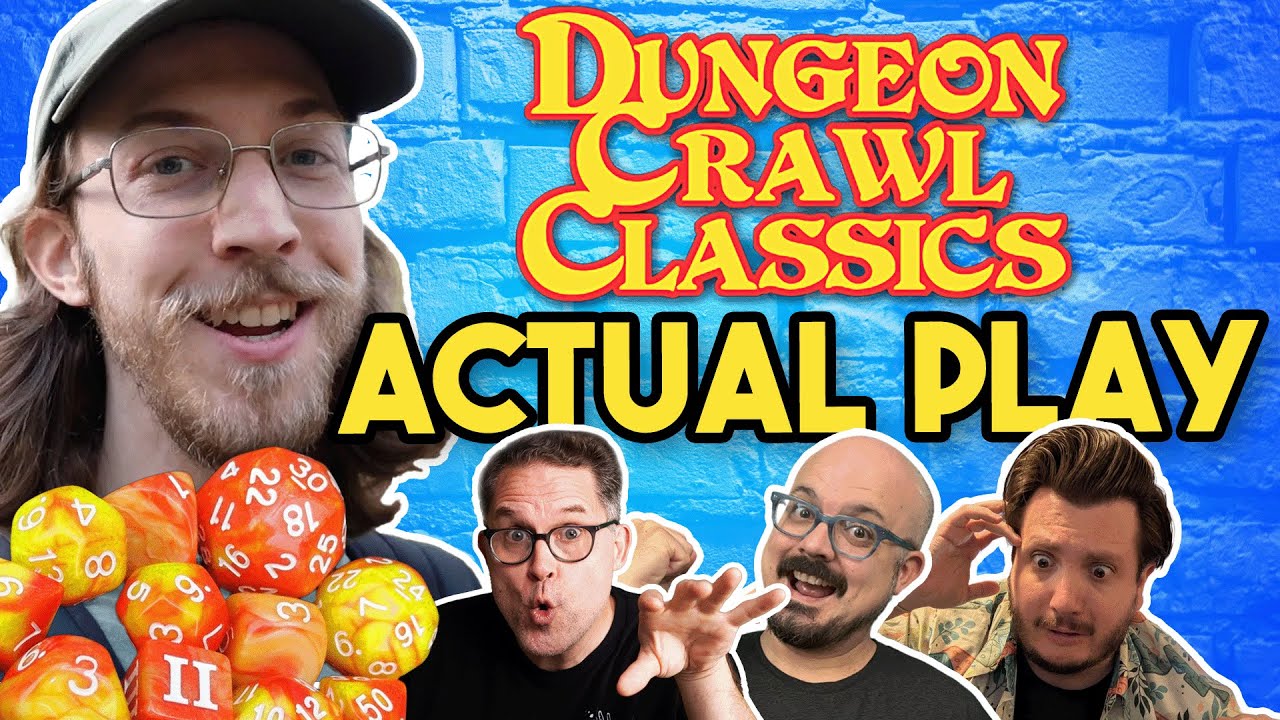 Epic Dungeon Crawl Classics Adventure with Bob World Builder 🎲