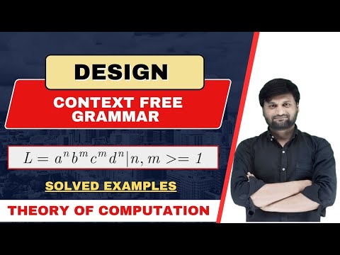 тЬ┤я╕ПDesign Context Free Grammar(CFG) in Automata тЪб L= a^nb^nc^md^m ЁЯФе#toc #theoryofcomputation #cfg