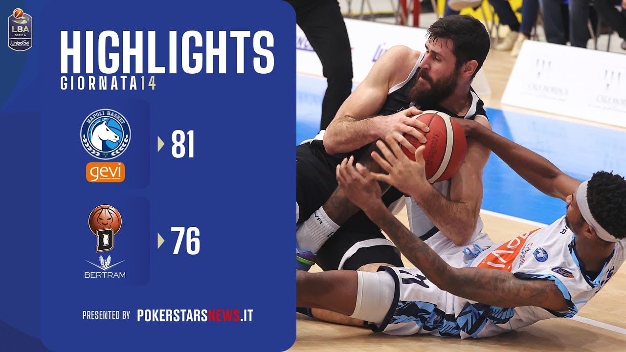 Highlights Napoli Basket vs. Derthona Tortona | Serie A UnipolSai 2023/24 🏀
