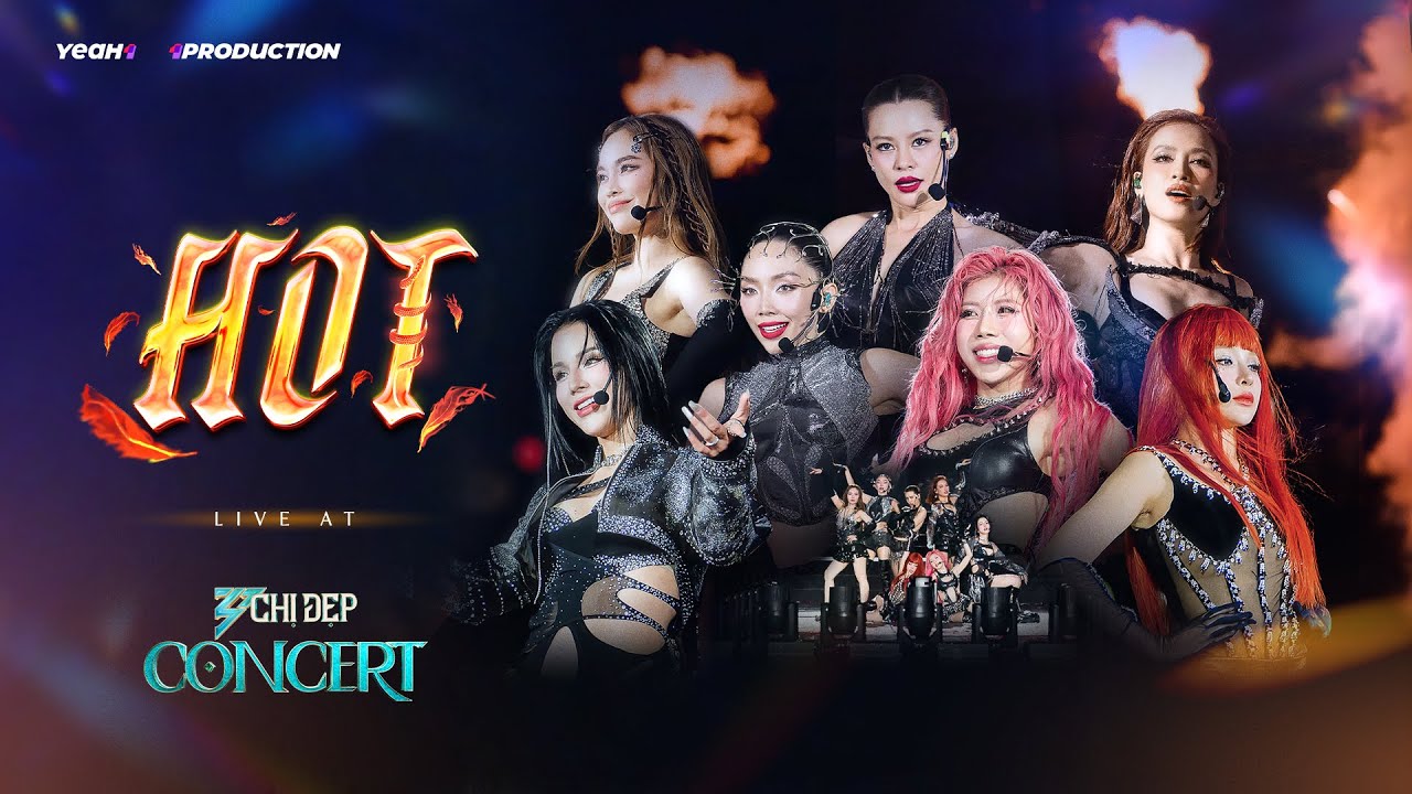 🔥 Hot Star-Studded Lineup: Tóc Tiên, Trang Pháp, Ái Phương & More at Chi Đẹp Concert!