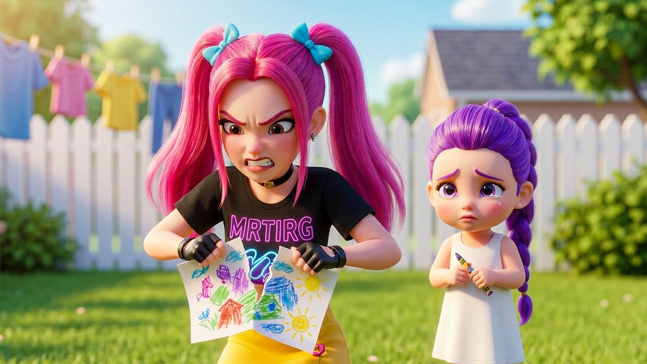 Baby Rumi's Dream of Painting | KPOP Demon Hunters 🎨