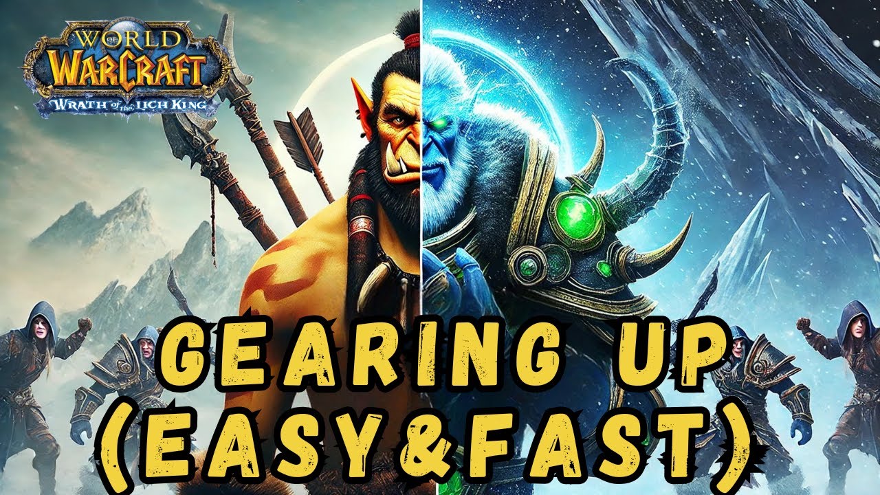 Quick Level 80 Gearing in WOTLK 🔥