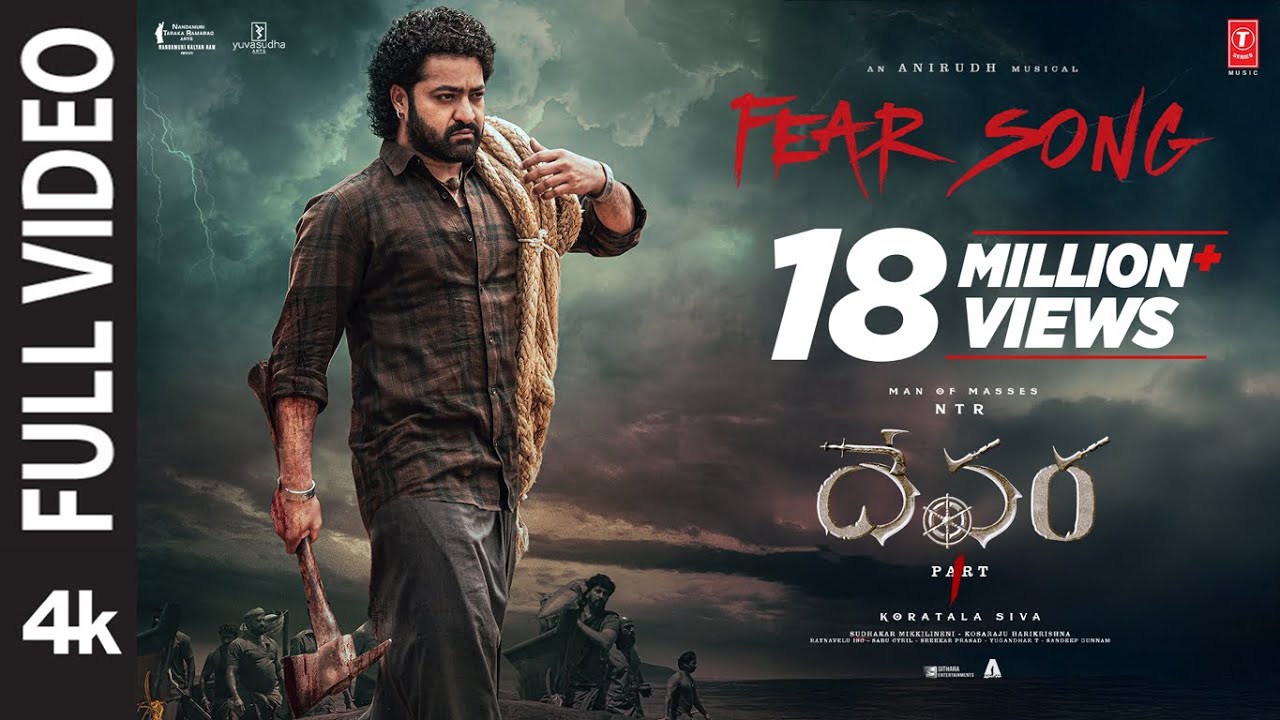 Fear Song from Devara (NTR) | Koratala Siva & Anirudh
