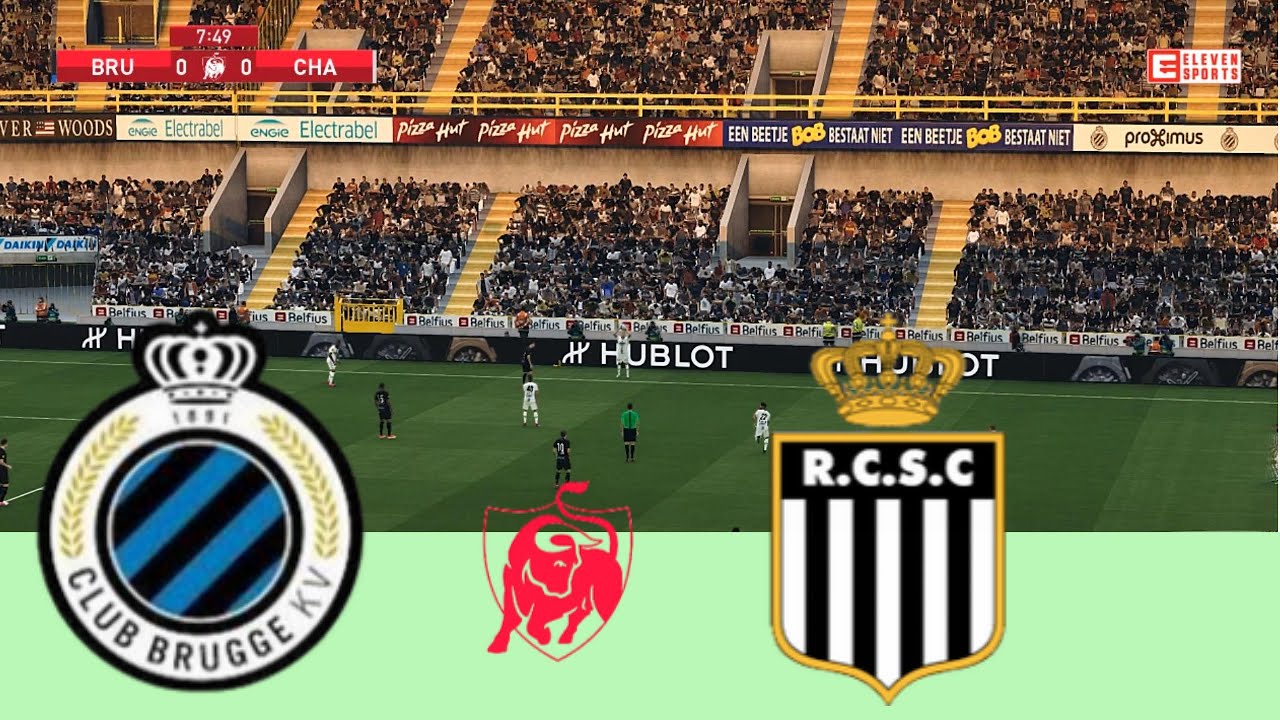 Club Bruges vs Charleroi LIVE | PES 2021 ⚽