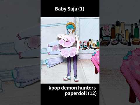 kpop demon hunters paperdoll 12 Baby's plan
