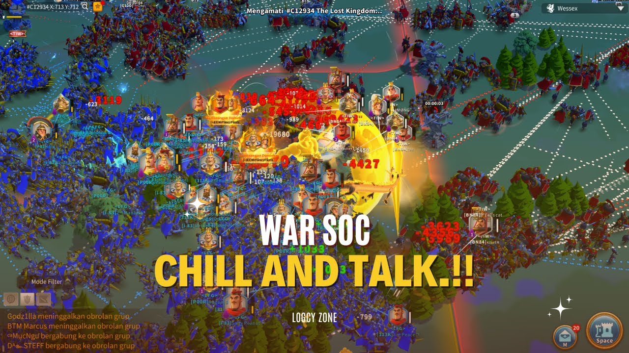 LIVE War ROK KVK Tanpa Batas! 💥