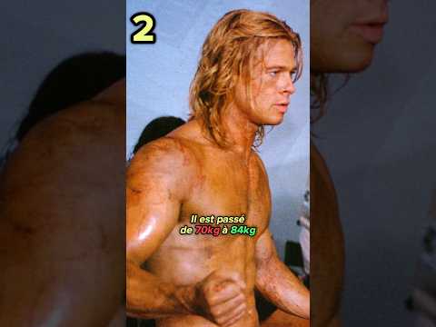 3 anecdotes sur TROIE (Brad Pitt, Eric Bana) ! #shorts #bradpitt #troie #cinéma #musculation