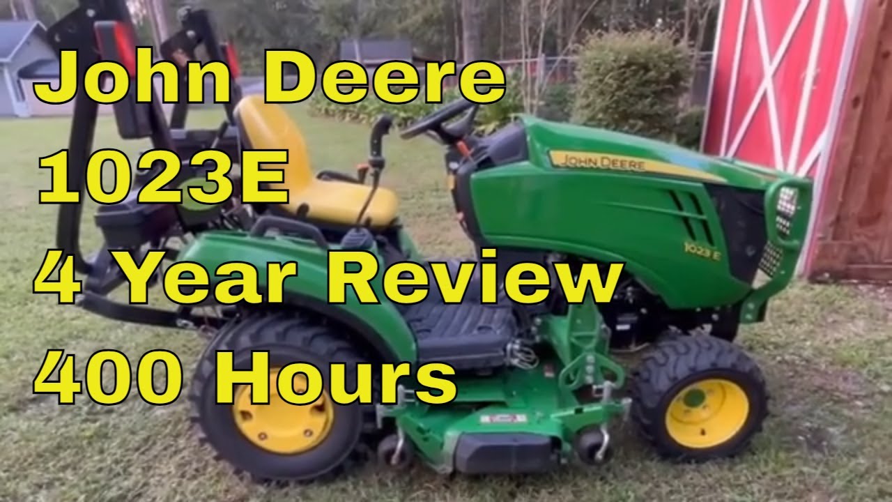 John Deere 1023E 4-Year Review 🚜