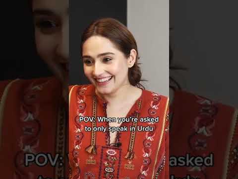 We Asked Her To Only Speak In Urdu | Durefishan Saleem | Mashion