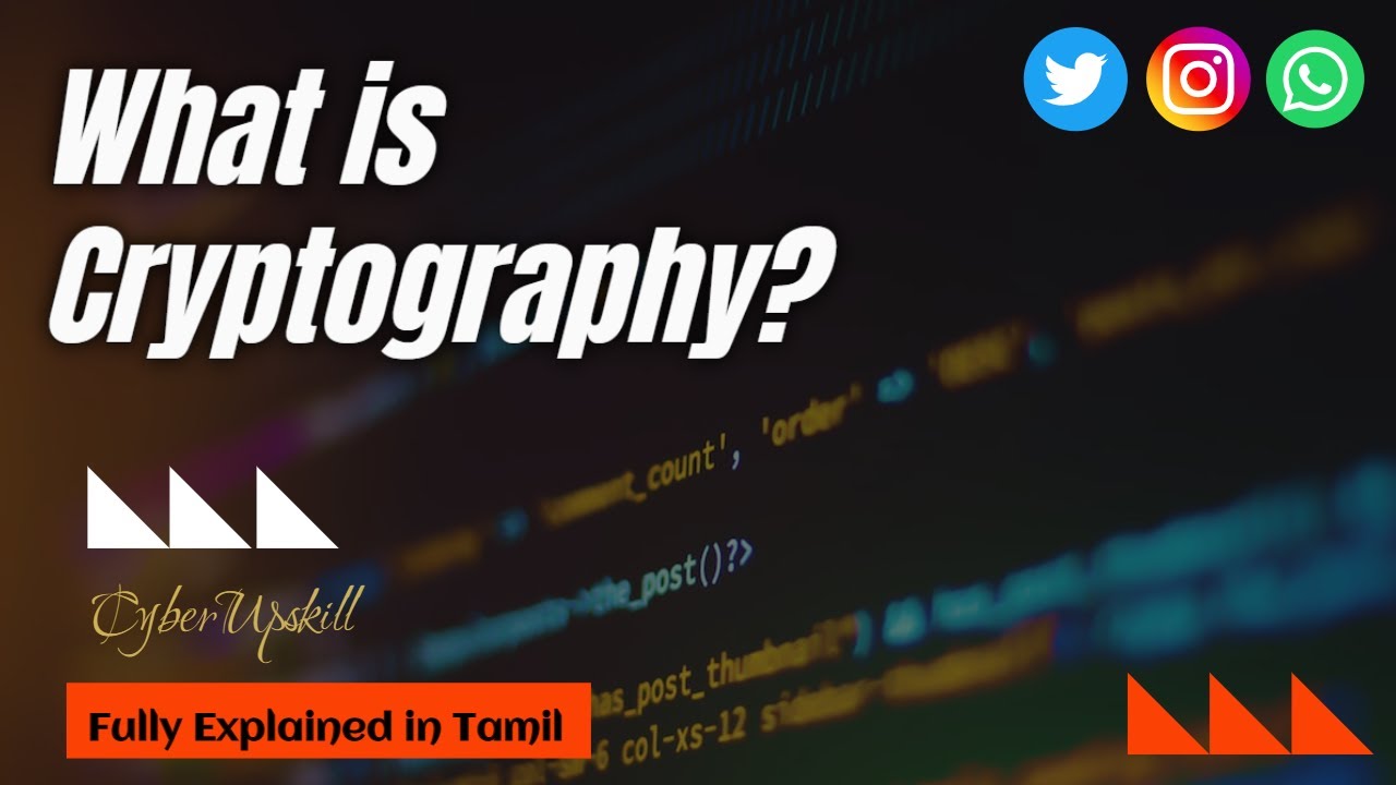 Cryptography Explained for Beginners in Tamil 🔐 - Simple Examples & Concepts
