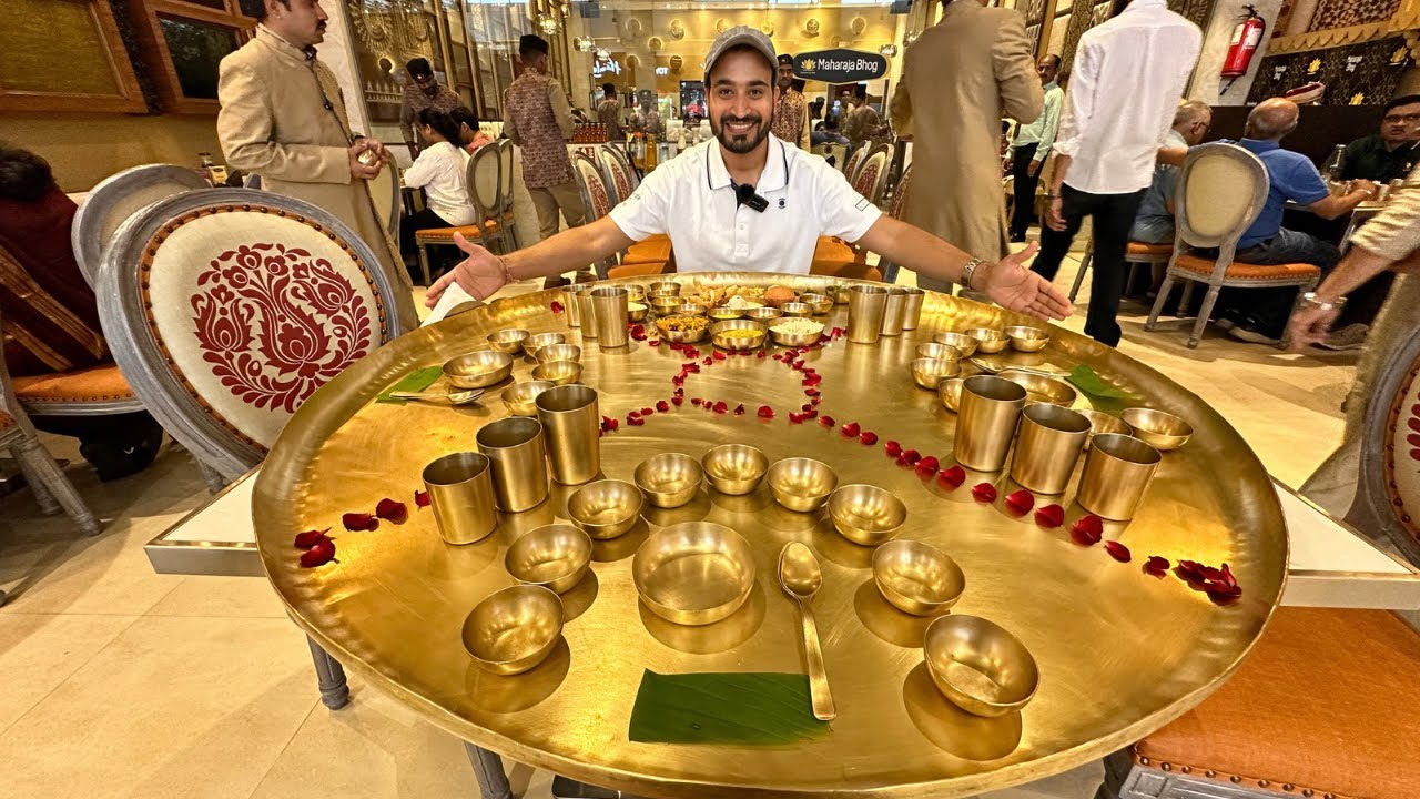 28KG Maharaja Thali - Pune's Largest Unlimited Bhog 🍽️