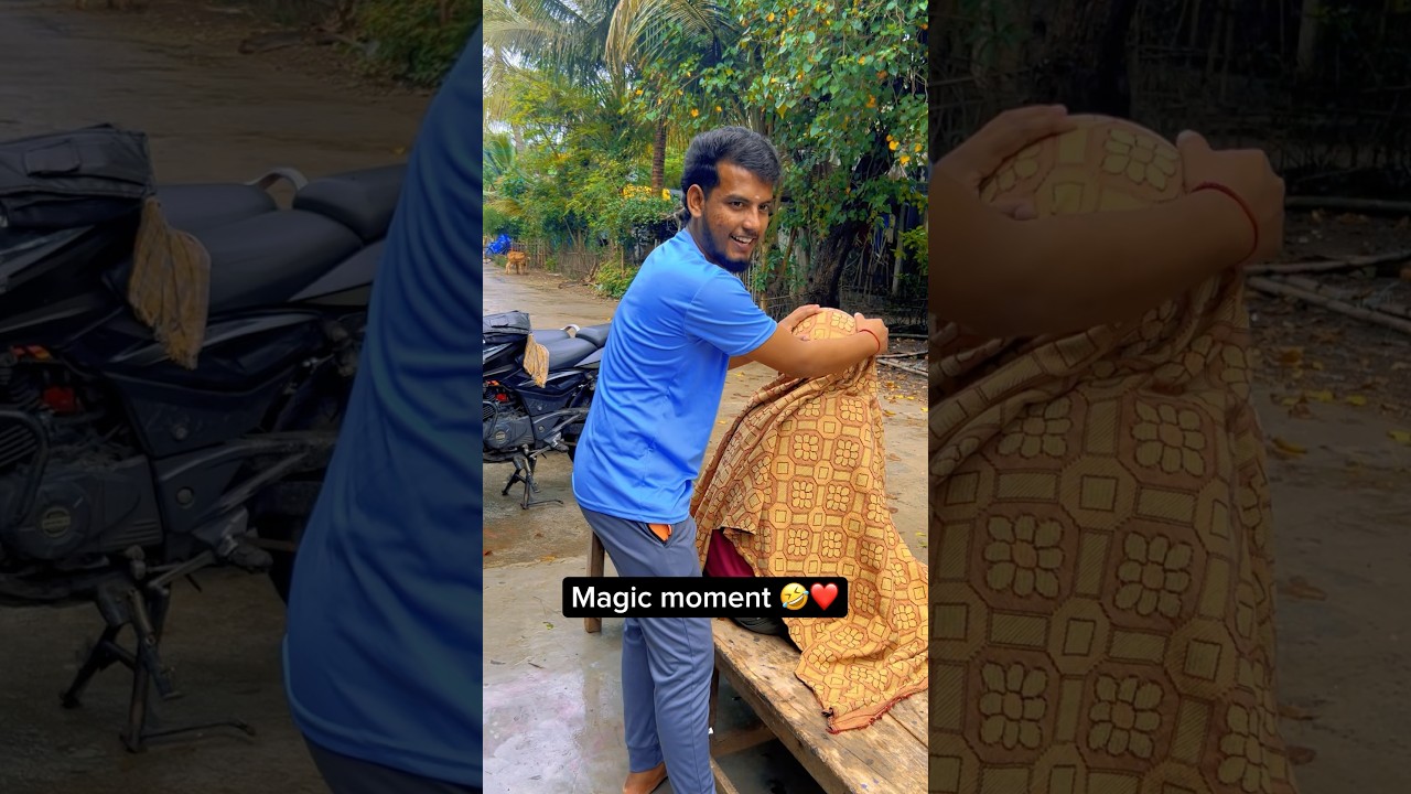 Hilarious Tamil Magic Trick That Will Blow Your Mind! 😂✨ #Shorts