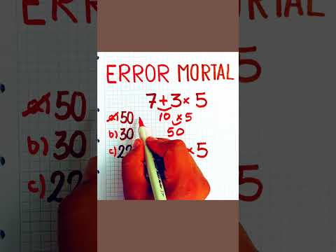 Error Mortal #matematicas #algebraicamente #youtubeshorts #maths #exponenciales #youtube #mate