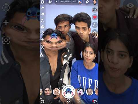 Part- 4 | Snapchat Filter Challenge 😀 #shorts