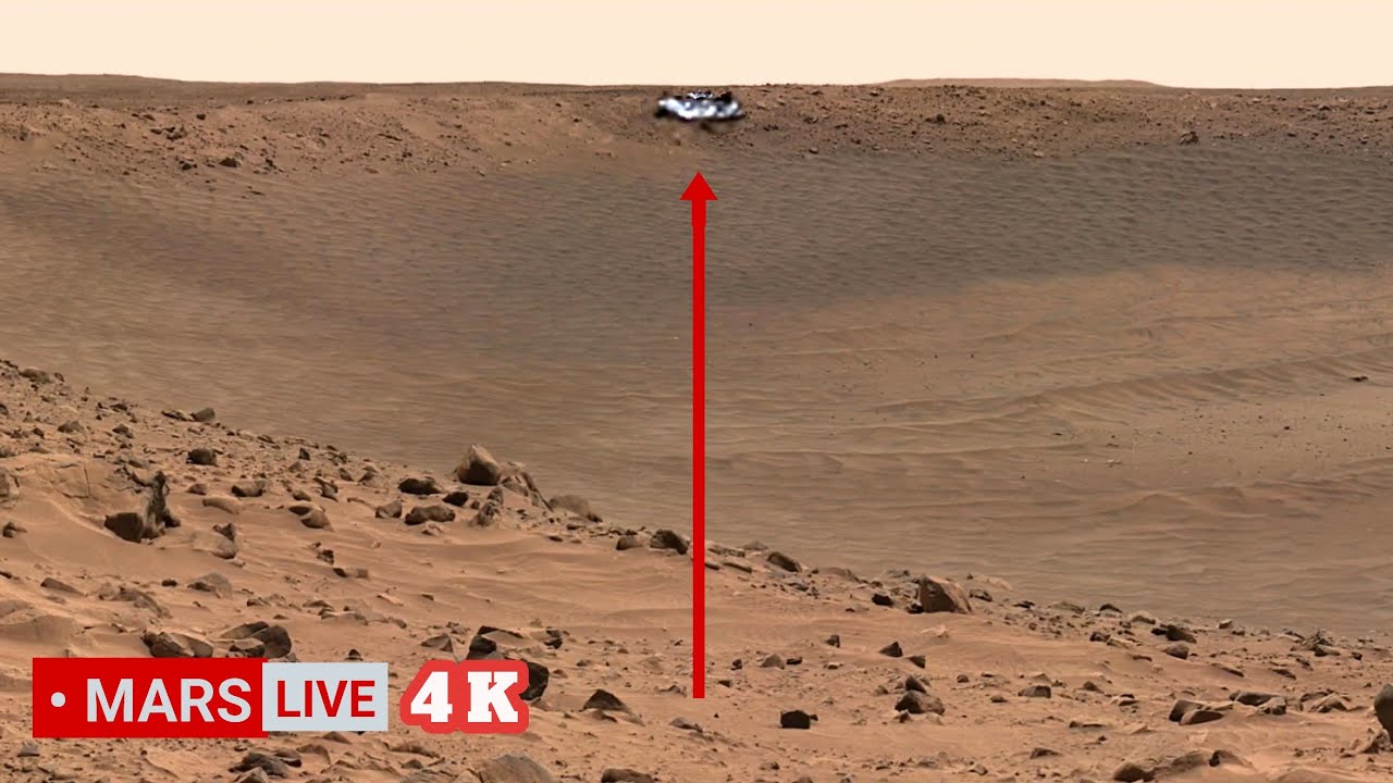 NASA Rovers Capture Stunning 4K Footage of Mars Crater 🚀