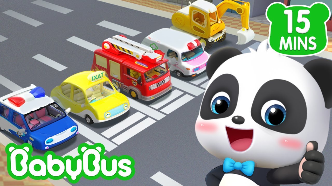 Cinco Carrinhos ao Resgate 🚒 | Diversão e Aprendizado com BabyBus