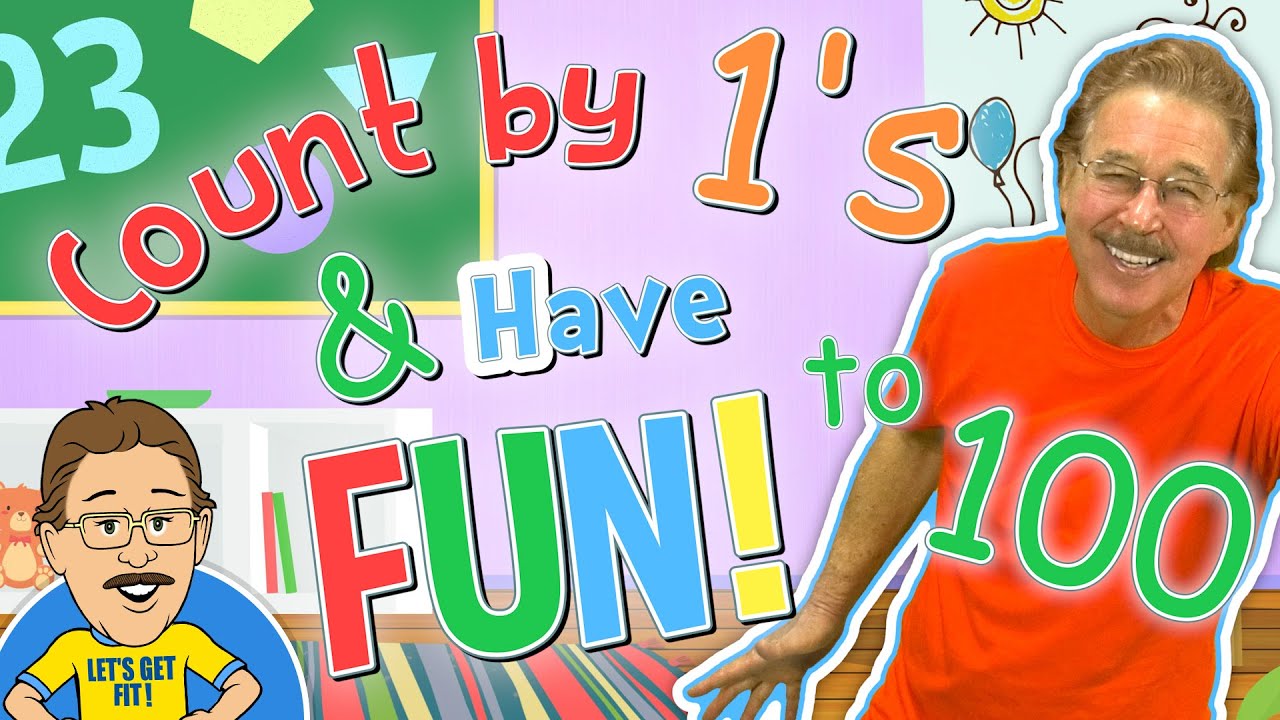 Count by 1's & Have Fun! | 1-100 with Jack Hartmann