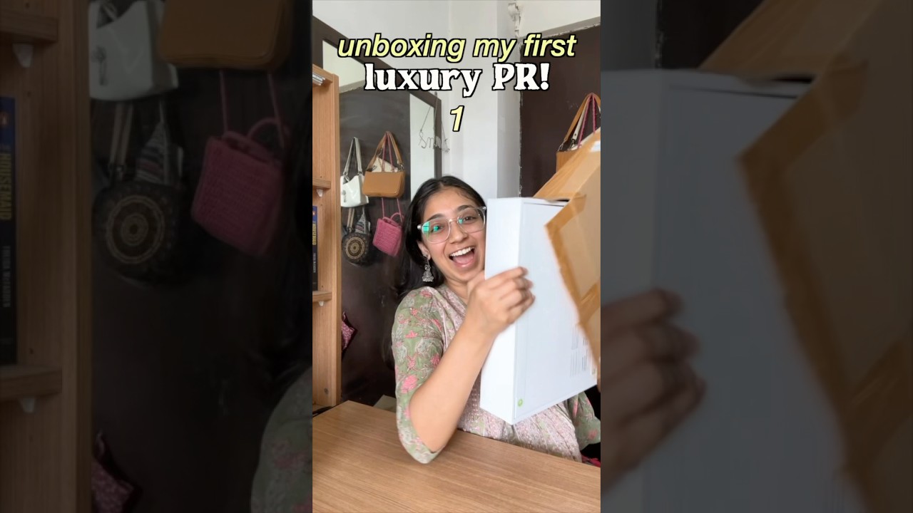 Unboxing My First Luxury PR Package 😳
