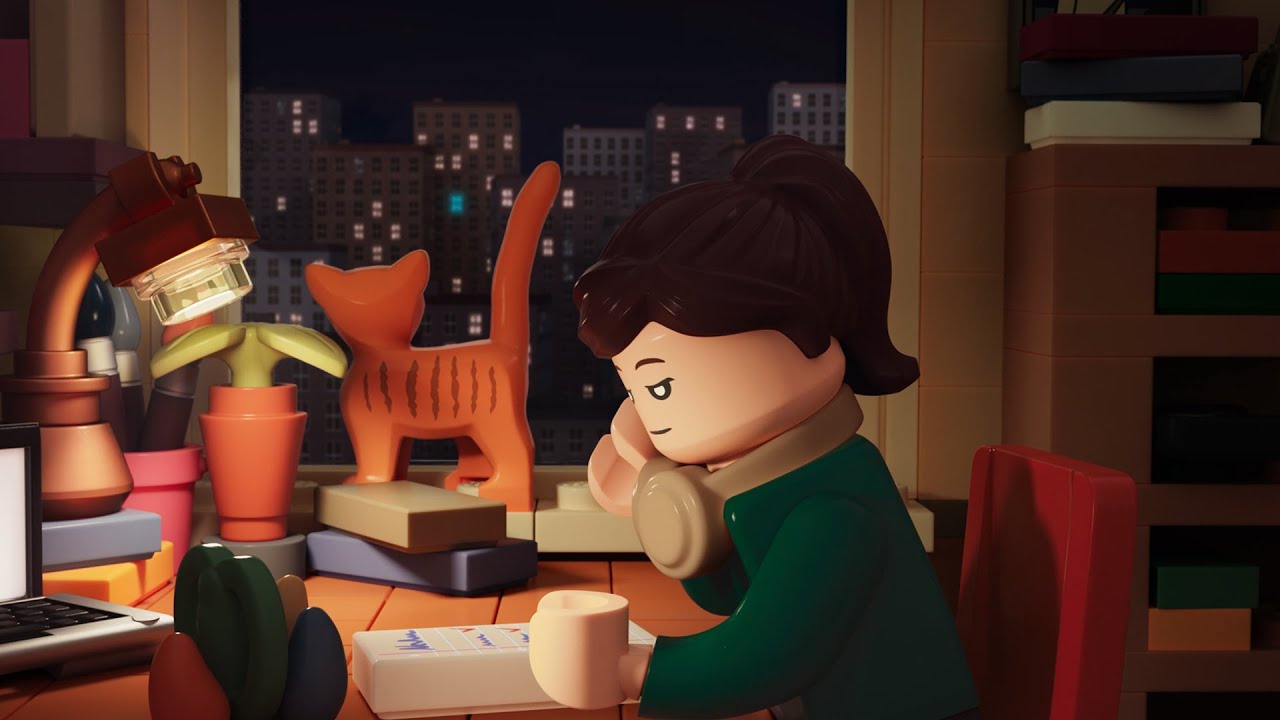 Lofi Girl – Chill Beats for LEGO Building 🧱