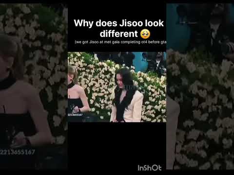 why does jisoo look different #지수 #jisoo #blissoo #20250214