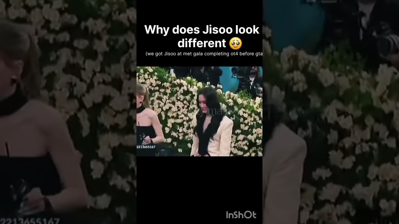 Why Does Jisoo Look Different? #지수 #Jisoo