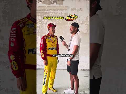 Joey Logano reveals his plans if he wins 🔥