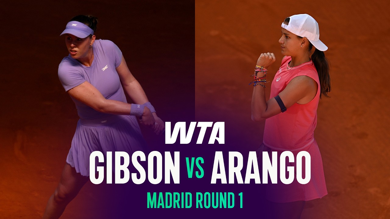 Gibson vs. Arango | Madrid 2026 R1 Highlights 🎾