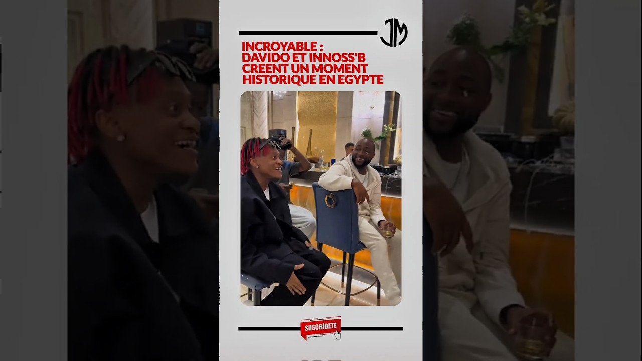 Davido et Innoss'B marquent l'histoire en Égypte 🎶 | Vidéo Virale