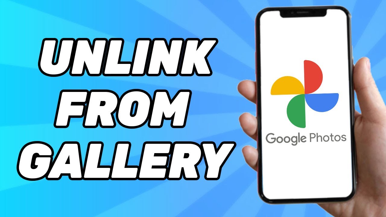 Unlink Google Photos from Gallery π·