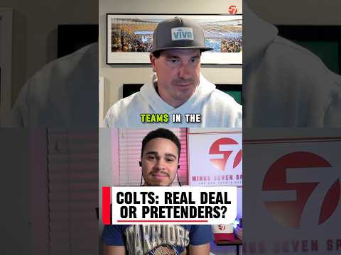 Are the Colts the real deal? 👀🧐 #nfl #nflfootball #indianapoliscolts #danieljones #dannydimes