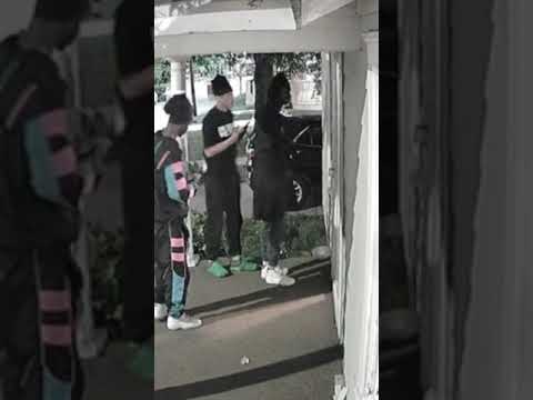 Caught on camera at the crime scene