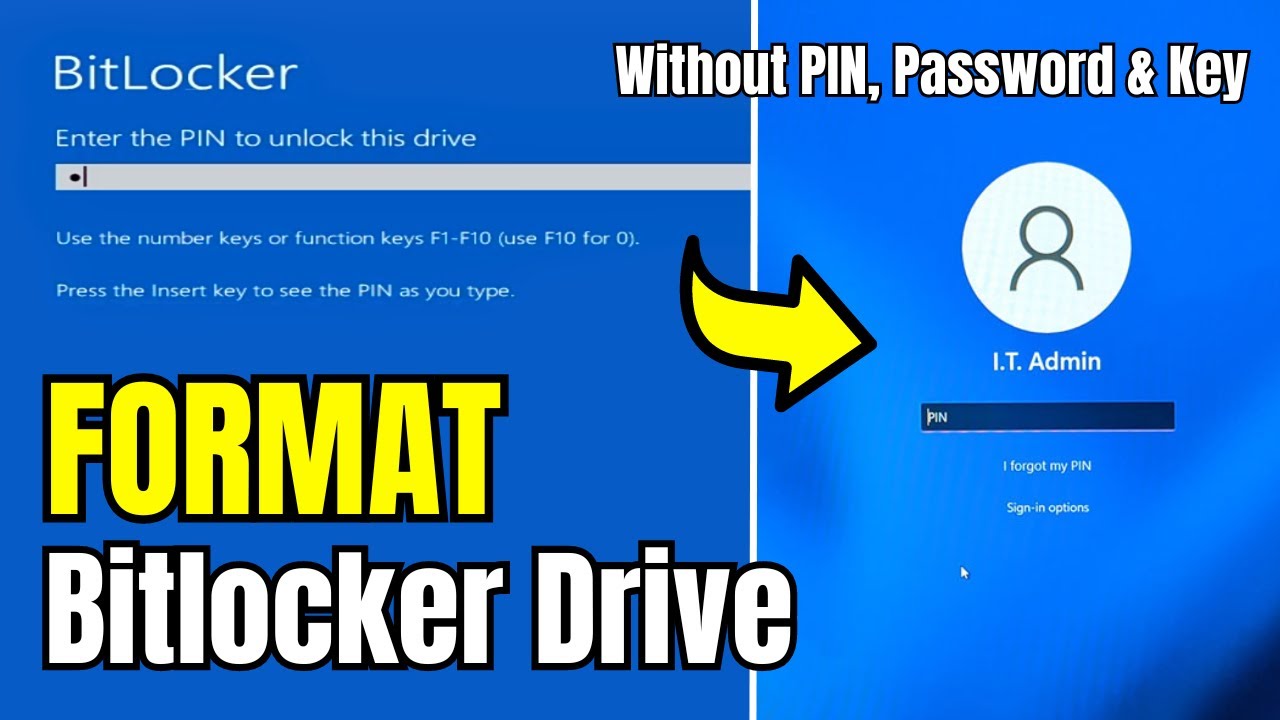 How to Format a BitLocker Encrypted Disk Without the Key on Windows 10/11 (2024)