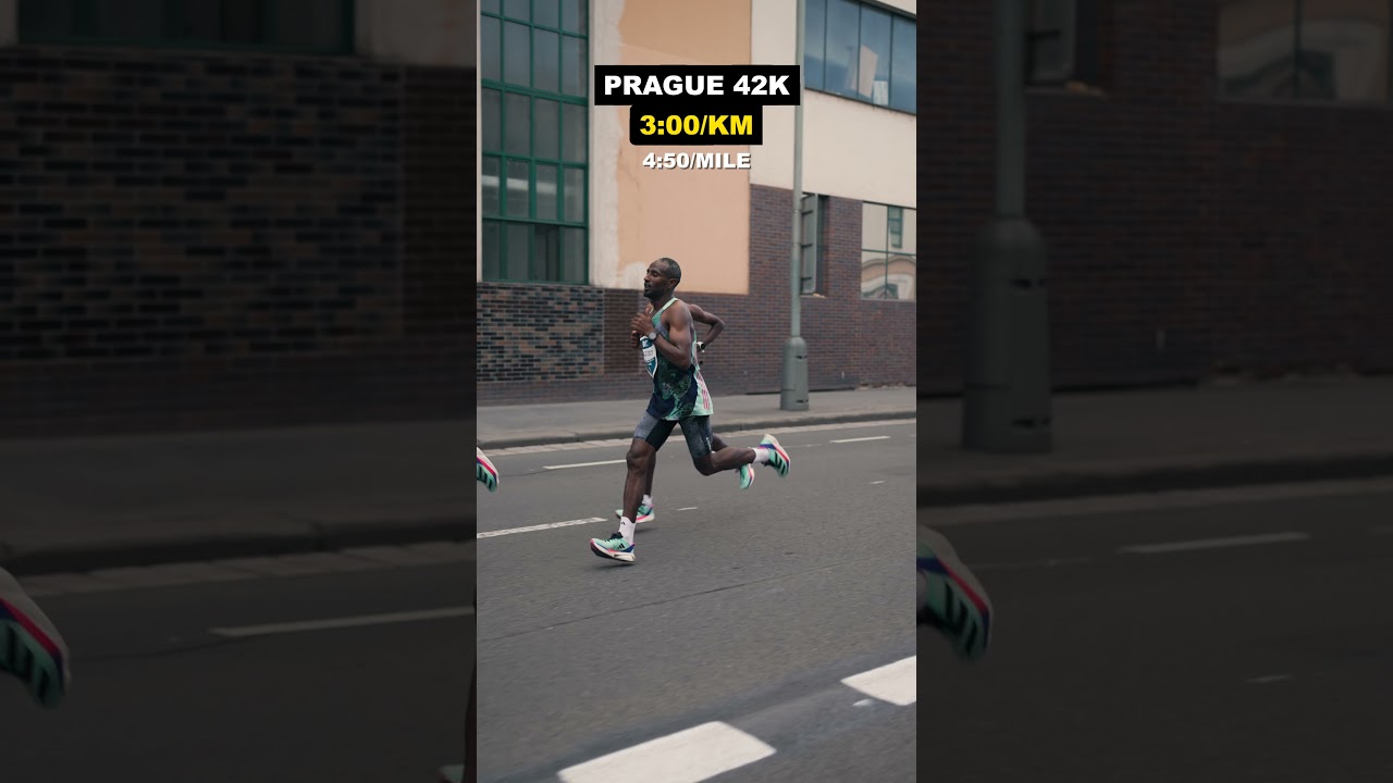 Sisay Lemma's Competitive Run at Prague 42K