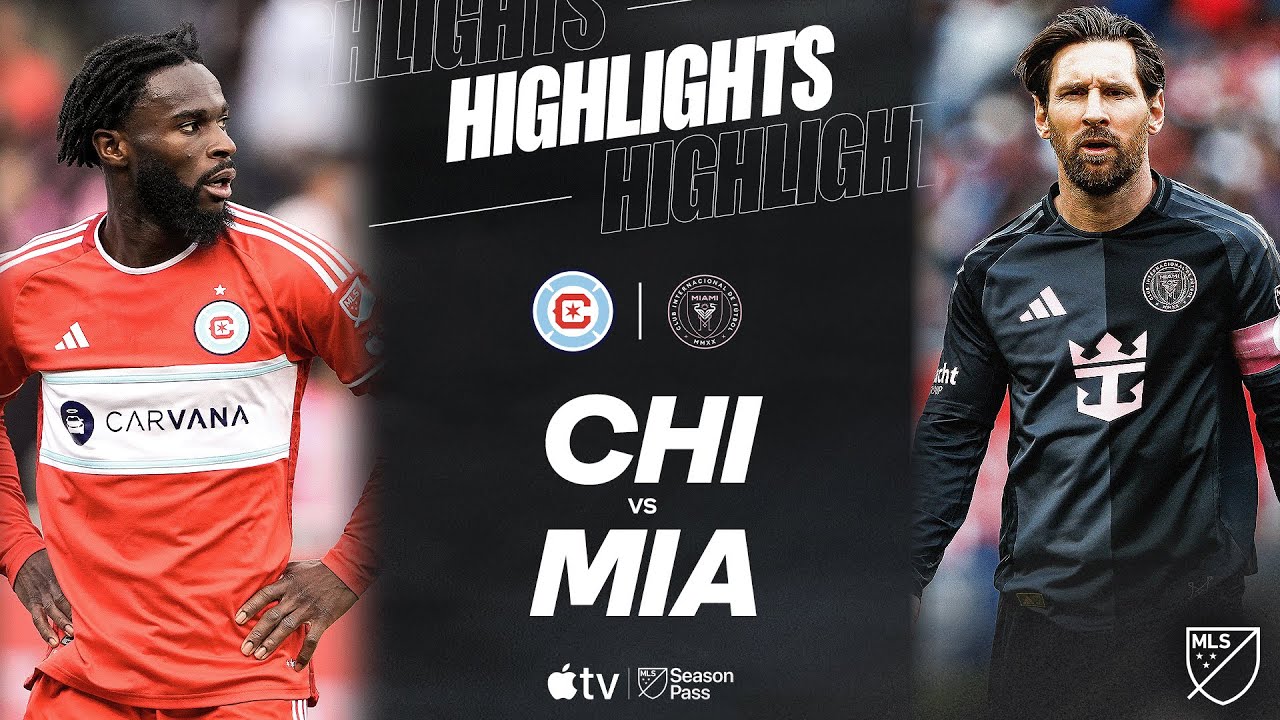 Chicago Fire vs. Inter Miami Highlights at Soldier Field