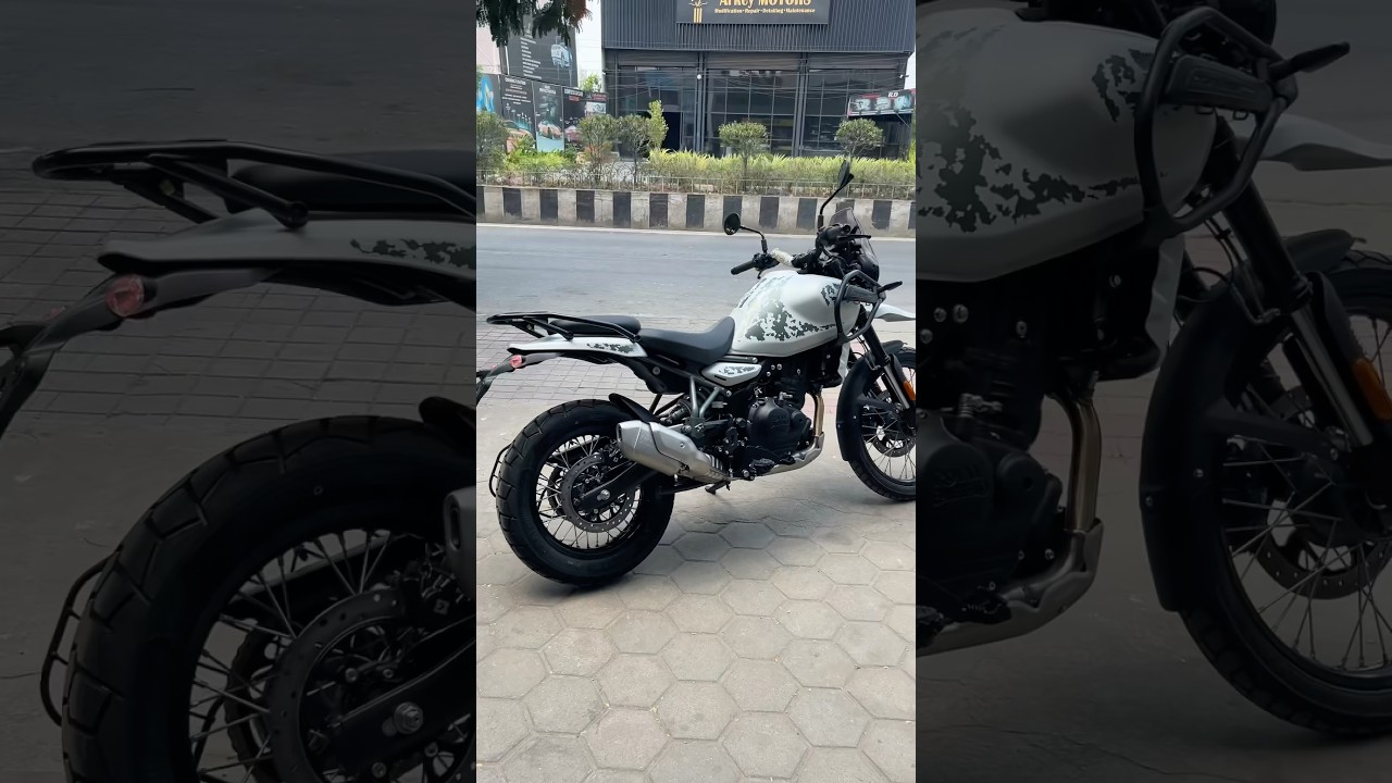 Himalayan 450 Kamet White 🏍️