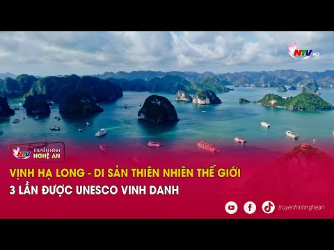 Vịnh Hạ Long - Di sản thiên nhiên thế giới 3 lần được UNESCO vinh danh