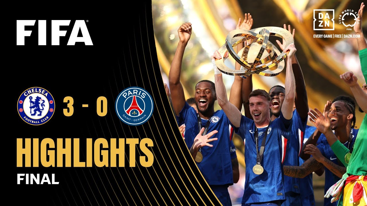 Chelsea vs PSG Highlights | FIFA Club World Cup 2025 ⚽