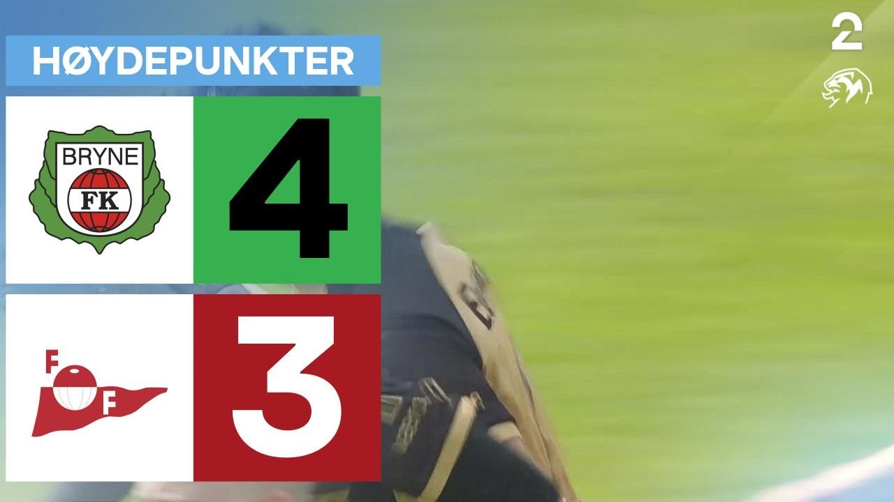Høydepunkter fra Bryne 4-3 Fredrikstad ⚽ – Se alle målene og viktige øyeblikk!