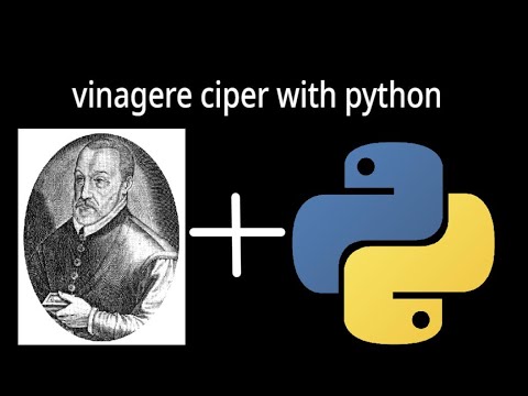 Python: The Vigenere cipher with python