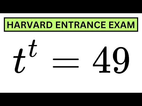 Hardest Exponential Equation!