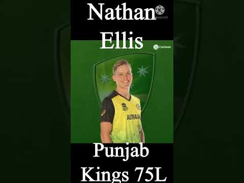 Nathan Ellis Punjab Kings