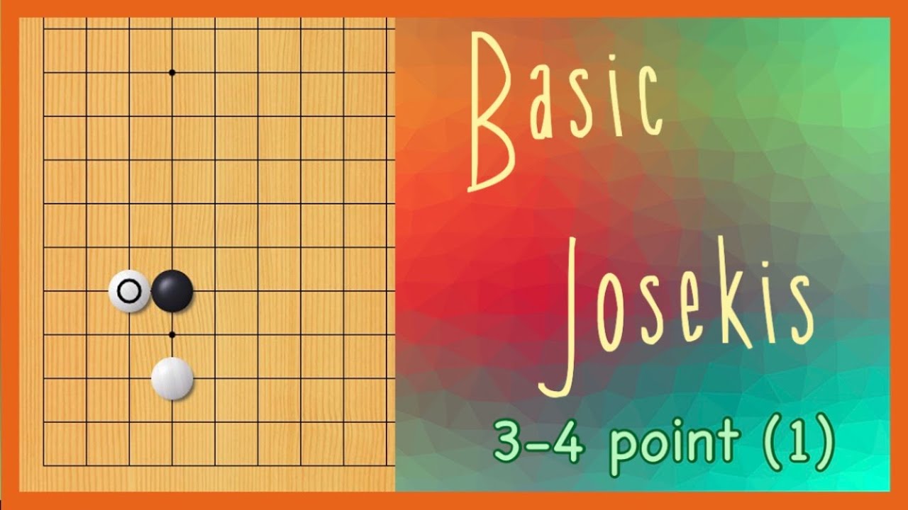 [3-4 point (1)] High approach basic josekis #gogame #golecture #weiqi